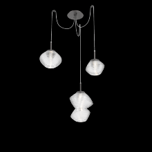 Hammerton SCB0089-03-GP-C-C01-L3 - Mesa Round 3pc Swag Multi-Pendant
