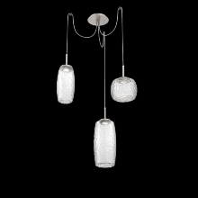 Hammerton SCB0091-03-BS-C-C01-L1 - Vessel Round 3pc Swag Multi-Pendant