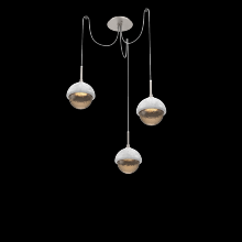Hammerton SCB0093-03-BS-B-C01-L3-WM - Cabochon Round 3pc Swag Multi-Pendant