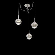 Hammerton SCB0093-03-BS-C-C01-L1-MS - Cabochon Round 3pc Swag Multi-Pendant