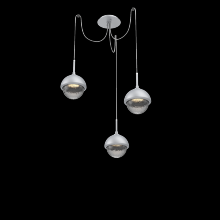 Hammerton SCB0093-03-CS-S-C01-L1-MS - Cabochon Round 3pc Swag Multi-Pendant