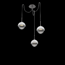 Hammerton SCB0093-03-GP-S-C01-L3-WM - Cabochon Round 3pc Swag Multi-Pendant