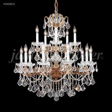 James R Moder 94340BZ2GT - Madrid Cast Brass 15 Light Chandelier