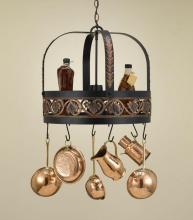 Hi-Lite MFG Co. H-81Y-D-BK01 - POT RACK COLLECTION