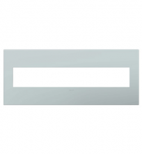 Legrand AWP6GBL1 - adorne Pale Blue Six-Gang Screwless Wall Plate