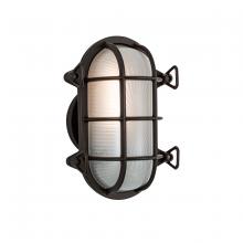 Norwell 1101-BR-FR - Mariner Oblong Outdoor Wall Light