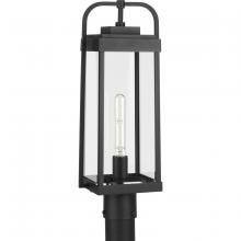 Progress P540090-031 - Walcott One-Light Textured Black Modern Farmhouse Outdoor Post Lantern
