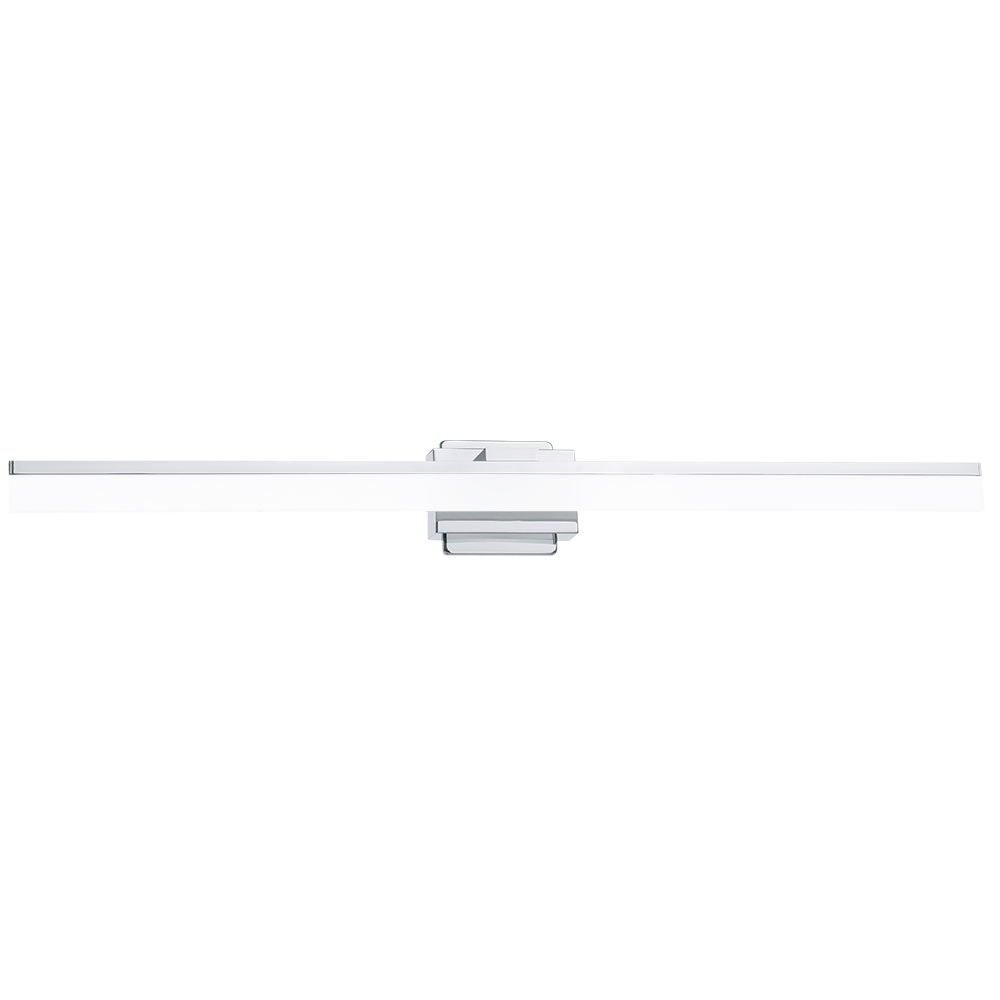 1 LT Integrated LED Bath/Vanity Light w/ Chrome Finish & Clear Acrylic Shade