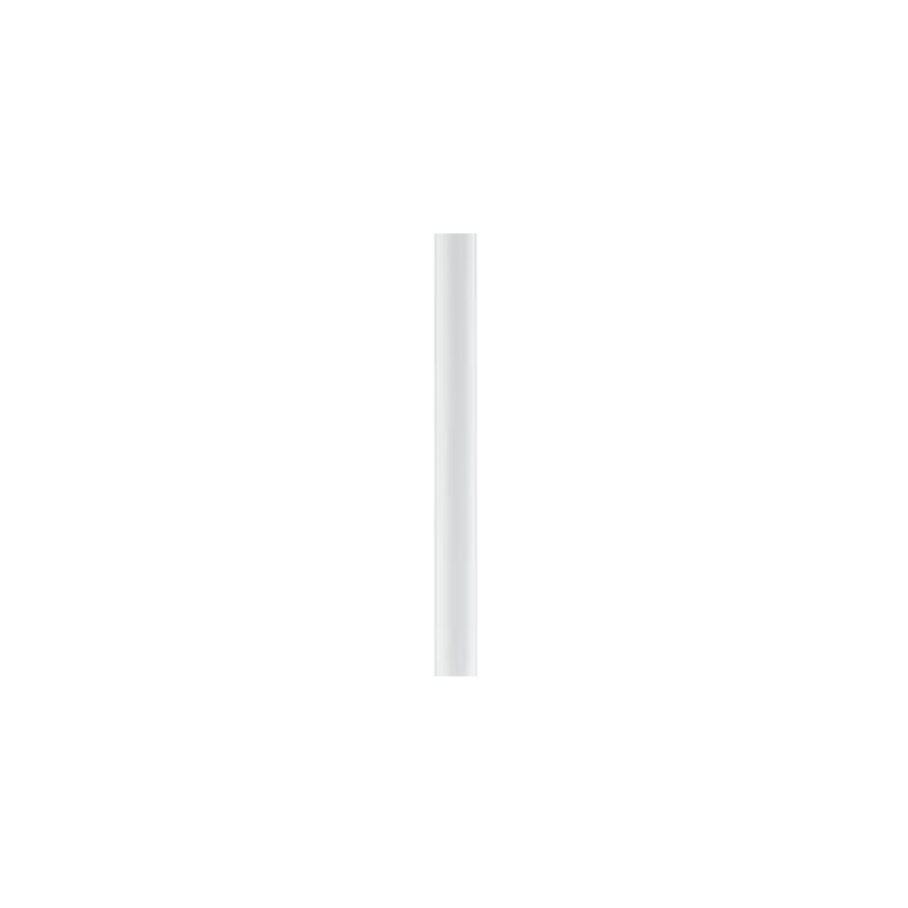 18" Downrod in White Finish