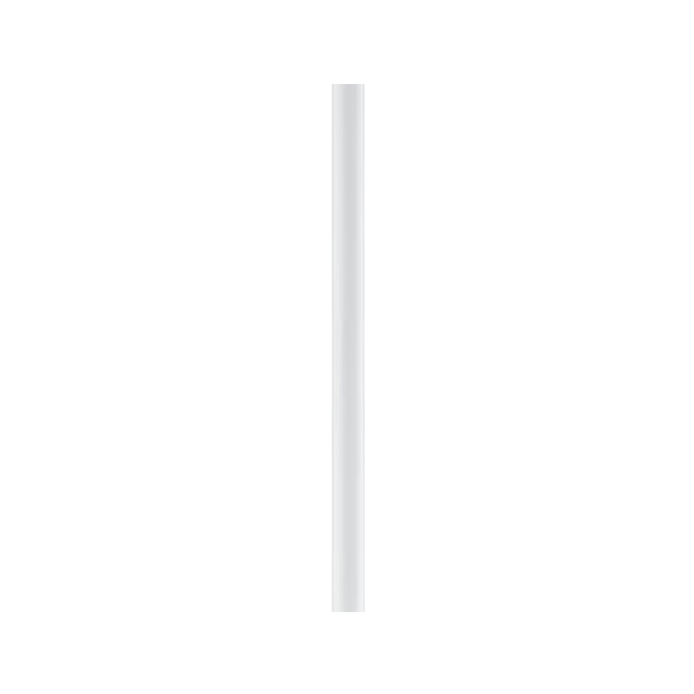 36" Downrod in White Finish