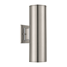 B2B Spec 200029A - 2 LT Outdoor Wall Light With Stainless Steel Finish 2-50W E26