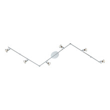 B2B Spec 200402A - 6 LT Adjustable Track Light w/ Chrom Finish & Adjustable Lamp Heads