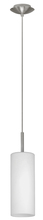B2B Spec 20129A - 1 LT Mini Pendant w/ a Matte Nickel Finish & Frosted Glass Shade