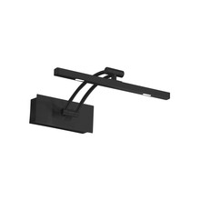 B2B Spec 202071A - 1 LT Integrated LED Picture Light w/ a Matte Black Finish & Clear Diffuser