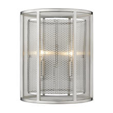 B2B Spec 202815A - 2x60W Wall Light w/ Brushed Nickel Finish and Metal Shade