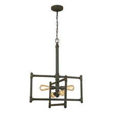 B2B Spec 202833A - 4x60W Pendant w / Zinc Finish