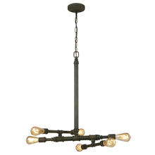 B2B Spec 202835A - 6x60W Pendant w/ Zinc Finish