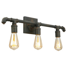B2B Spec 202842A - 3 LT Open Bulb Bath/Vanity Light w/ a Zinc Finish
