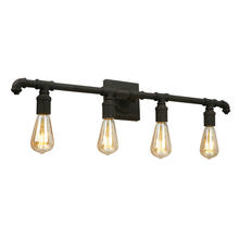 B2B Spec 202843A - 4 LT Open Bulb Bath/Vanity Light w/ Matte Bronze Finish