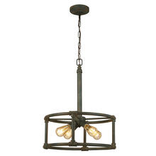 B2B Spec 202846A - 4x60W Pendant w/ Zinc Finish