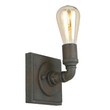 B2B Spec 202853A - 1x60W Wall Light With Zinc Finish