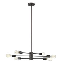 B2B Spec 203476A - Willsboro - 6 LT Open Bulb Chandelier