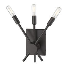 B2B Spec 203487A - 3x60W Wall Light w/ Bronze Finish