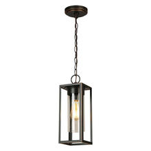 B2B Spec 203663A - 1x60W Outdoor Pendant With Oil Rubbed Bronze Finish & Clear Glass