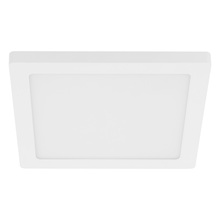 B2B Spec 203678A - 1 LT Integrated LED Square Ceiling /Wall Light w/ White Finish & White Acrylic Shade