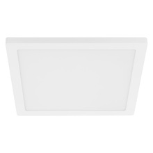 B2B Spec 203679A - 1 LT Integrated LED Square Ceiling/Wall Light w/ White Finish & White Acrylic Shade