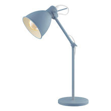 B2B Spec 204085A - 1 LT Desk Lamp w/ Pastel Light Blue Finish