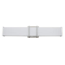 B2B Spec 204125A - 1 LT LED Bath/Vanity Light w/ Chrome Finish & White Acrylic Shade