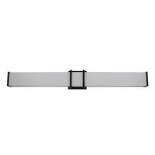 B2B Spec 204127A - 1 LT LED Bath/Vanity Light w/ Matte Black Finish & White Acrylic Shade