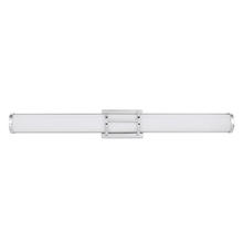 B2B Spec 204134A - 1 LT Integrated LED Bath/Vanity Light w/ Chrome Finish & White Acrylic Shade