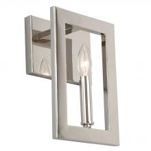 B2B Spec 204475A - 1x60W wall light with a Satin Nickel Finish