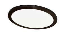 B2B Spec 204921A - 1 LT Integrated LED Ceiling Light w/ Black Finish & White Acrylic Diffuser