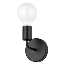 B2B Spec 205335A - 1 LT Open Bulb Wall Light with a Matte Black Finish 1-60W E26 Bulbs