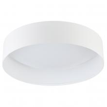 B2B Spec 205627A - Integrated LED Ceiling Light With a White Finish and White Acrylic Shade 23W Integrated LED