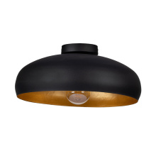 B2B Spec 206014A - Mogano - 1 LT Metal Dome Ceiling Light