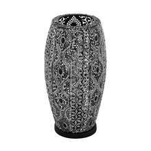 B2B Spec 43392A - Riyadh - Table Lamp Metal Antique Black Shade 1-40W