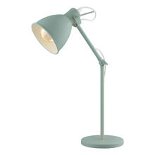 B2B Spec 49097A - 1 LT Desk Lamp w/ Pastel Light Green Finish
