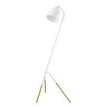 B2B Spec 49944A - Westlinton - Floor Lamp White and Gold Finish 60W