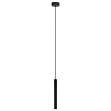B2B Spec 62541A - 1 LT Cylinder Pendant w/ Matte Black Finish