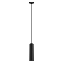 B2B Spec 62557A - 1 LT Cylinder Pendant w/ Matte Black Finish
