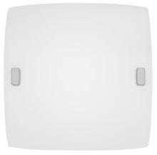 B2B Spec 83241A - 1 LT Square Ceiling Light w/ Matte Nickel Finish & Satin Glass