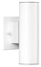 B2B Spec 84004A - 2x50W Outdoor Wall Light w/ White Finish