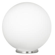 B2B Spec 85265A - 1 LT Table Lamp w/ a Siliver Finish & Opal Glass