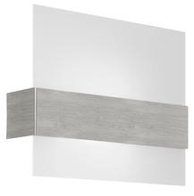 B2B Spec 86997A - 1 LT Wall Light w/ a Matte Nickel Finish & Satin Glass
