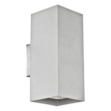 B2B Spec 87019A - 2 LT Wall Light with Aluminum Finish