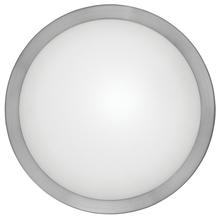 B2B Spec 87328A - 1 LT Ceiling Light w/ Matte Nickel Finish & Satin Glass Shade